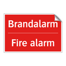 Brandalarm - Fire alarm
