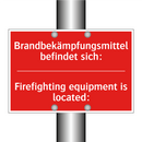 Brandbekämpfungsmittel befindet /.../ - Firefighting equipment is located:/.../