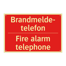 Brandmelde- telefon - Fire alarm telephone
