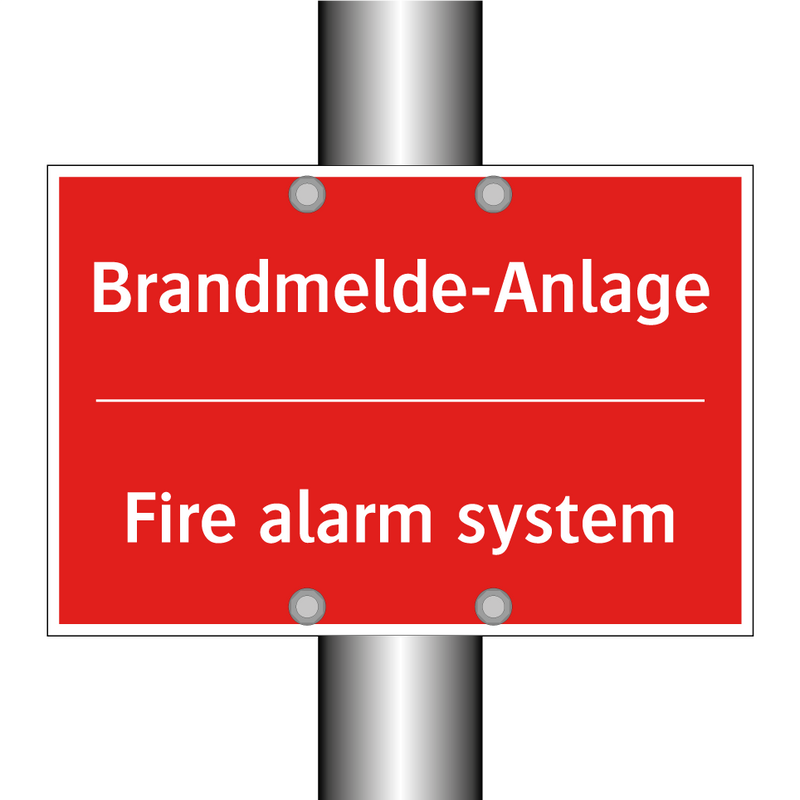 Brandmelde-Anlage - Fire alarm system