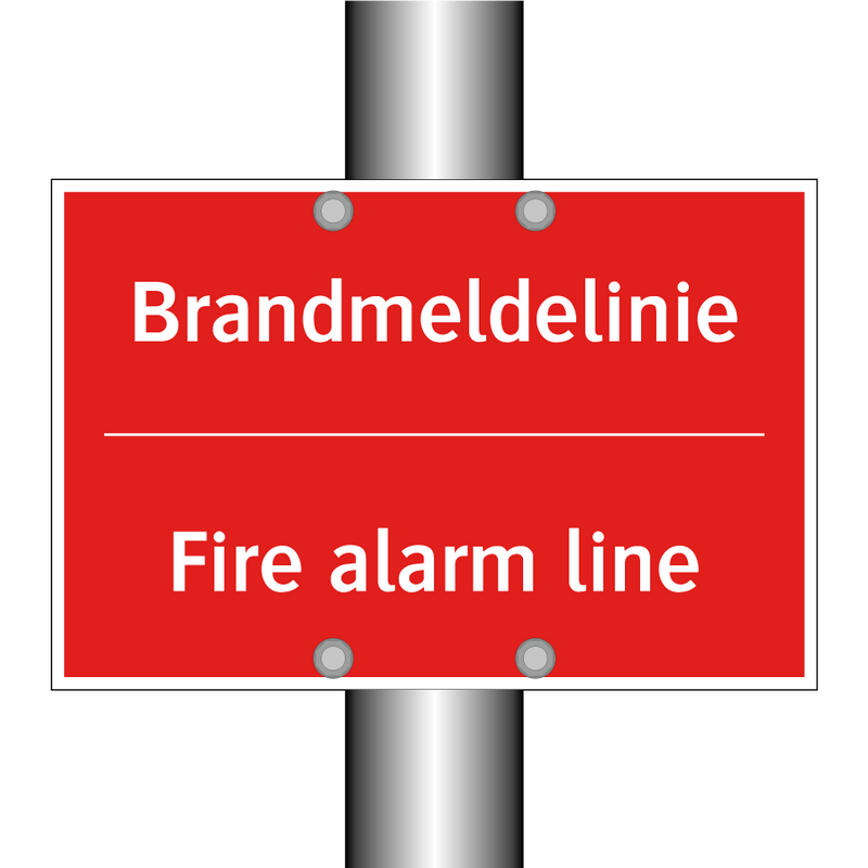 Brandmeldelinie - Fire alarm line
