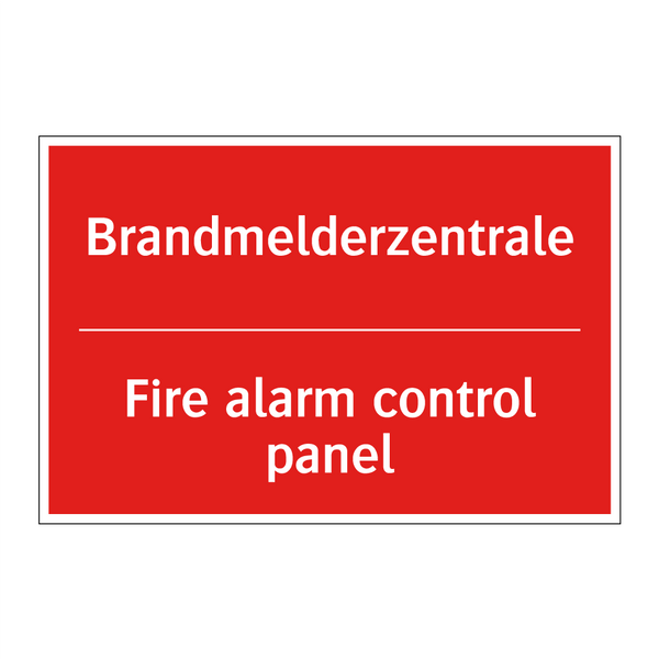 Brandmelderzentrale - Fire alarm control panel