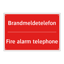 Brandmeldetelefon - Fire alarm telephone