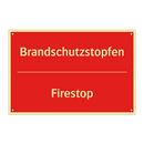 Brandschutzstopfen - Firestop