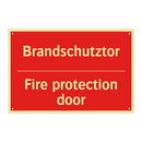 Brandschutztor - Fire protection door