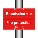 Brandschutztor - Fire protection door