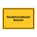 Hundefreundlicher Bereich