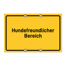 Hundefreundlicher Bereich