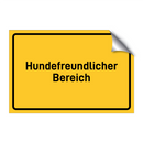 Hundefreundlicher Bereich