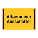 Allgemeiner Ausschalter & Allgemeiner Ausschalter & Allgemeiner Ausschalter