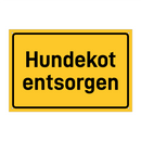 Hundekot entsorgen