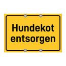 Hundekot entsorgen
