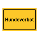 Hundeverbot