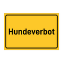Hundeverbot