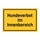 Hundeverbot im Innenbereich