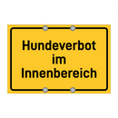 Hundeverbot im Innenbereich