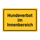 Hundeverbot im Innenbereich