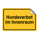 Hundeverbot im Innenraum