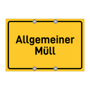 Allgemeiner Müll & Allgemeiner Müll & Allgemeiner Müll & Allgemeiner Müll & Allgemeiner Müll