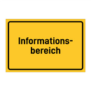 Informations- bereich