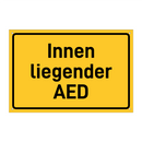 Innen liegender AED