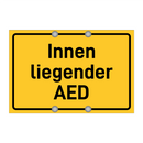 Innen liegender AED