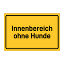 Innenbereich ohne Hunde