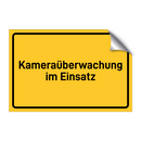 Kameraüberwachung im Einsatz