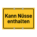Kann Nüsse enthalten