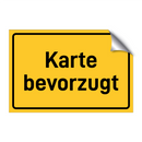 Karte bevorzugt