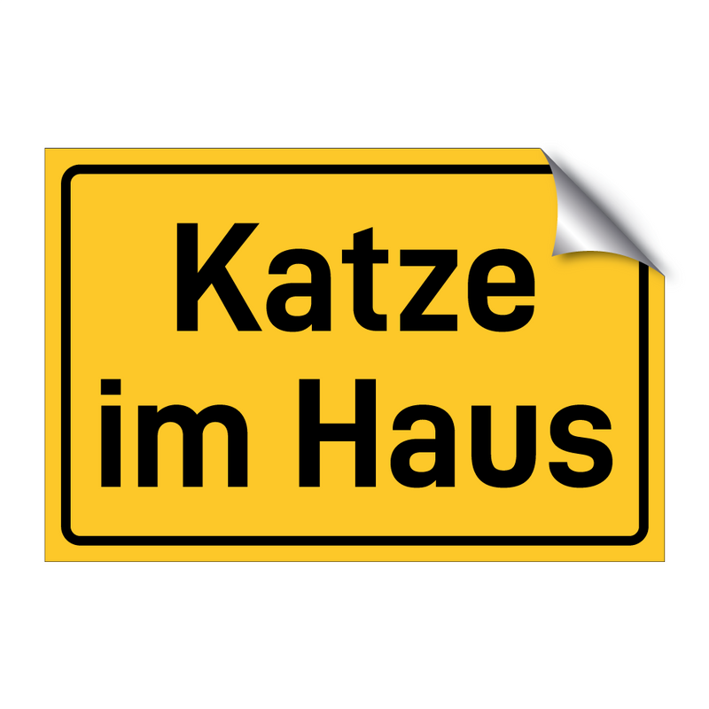Katze im Haus