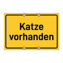 Katze vorhanden