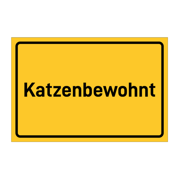 Katzenbewohnt