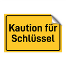 Kaution für Schlüssel