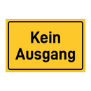 Kein Ausgang