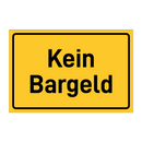 Kein Bargeld