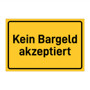 Kein Bargeld akzeptiert