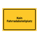 Kein Fahrradabstellplatz