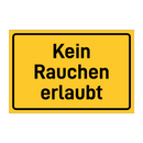 Kein Rauchen erlaubt