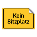 Kein Sitzplatz
