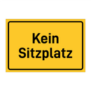 Kein Sitzplatz