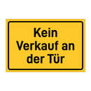 Kein Verkauf an der Tür