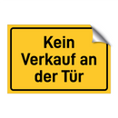 Kein Verkauf an der Tür