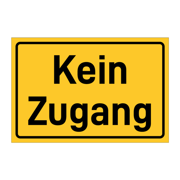 Kein Zugang