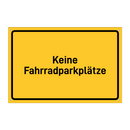 Keine Fahrradparkplätze