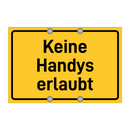 Keine Handys erlaubt