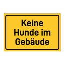 Keine Hunde im Gebäude