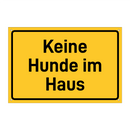 Keine Hunde im Haus