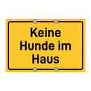 Keine Hunde im Haus
