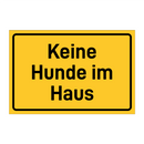 Keine Hunde im Haus
